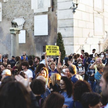 Protect the protest, we stand with women of Iran